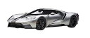 AUTOart 1/12 フォード GT 2017 メタリック・シルバー/ブラック・ストライプ 12108 オートアート
