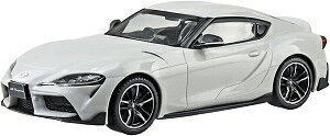 青島文化教材社 1/32 楽プラ スナップキット No.13-WT トヨタ GR スープラ 2019 ホワイトメタリック [問屋取寄]