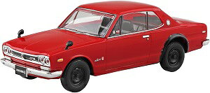 Other - 青島文化教材社 1/32 楽プラ スナップキット No.16-RD ニッサン C10 スカイライン 2000GT-R レッド [問屋取寄]