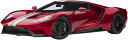 AUTOart 1/12 フォード GT 2017 メタリック・レッド/シルバー・ストライプ 12106 オートアート