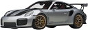 AUTOart 1/18 ポルシェ 911 (991.2) GT2 RS ヴァイザッハ パッケージ メタリック シルバー/カーボンブラック 78174 オートアート