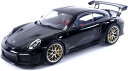 AUTOart 1/18 ポルシェ 911 (991.2) GT2 RS ヴァイザッハ・パッケージ ブラック/カーボンブラック オートアート