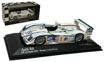 MINICHAMPS ~j`vX 1/43 Audi R8 GP of Atlanta 2005 Winner ADT #1(zCgxO[xu[) 400051391 [≮]