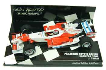 MINICHAMPS ミニチャンプス DP 1/43 トヨタ レーシング ショーカー トゥルーリ 2006 400060078 [問屋取寄]