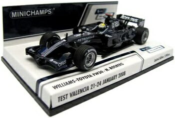 MINICHAMPS ミニチャンプス 1/43 ウイリアムズ トヨタ FW30 ロズベルグ バレンシアテスト 2008/1/21-24 400080407 [問屋取寄]