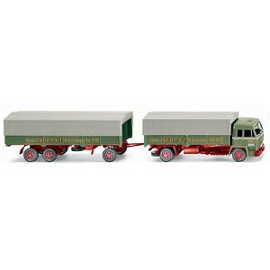 WIKING 1/87 ビュッシング BS 16L 幌付トラック 8490440 [問屋取寄]