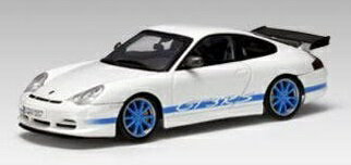 AUTOart 1/43 PORSCHE 911 GT3 RS 2004 |VF WHITE/BLUE I[gA[g [≮]