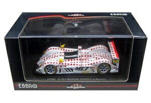 EBBRO 1/43 ドーム S101 無限 ルマン 2005 #5 ホワイト/レッド 43755 [問屋取寄]