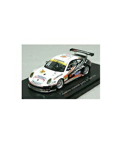 EBBRO 1/43 ハンコック ポルシェ S-GT300 2007 #33 ホワイト/ブラック 43925 [問屋取寄]