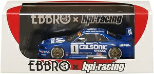 EBBRO x hpi racing 1/43 J\jbN XJCC GT-R #1 1995 JGTC Sugo 44767 [≮]