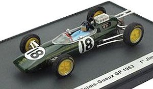 PLANEX COLLECTION LOTUS 25 Remis-Gueux GP 1963 JimClark 18 ジム クラーク LOT-SM-25F プラネックス 問屋取寄