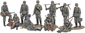 タミヤ 1/48 ミリタリーミニチュアシリーズ No.102 第二次世界大戦 ドイツ歩兵セット 32602 [問屋取寄]