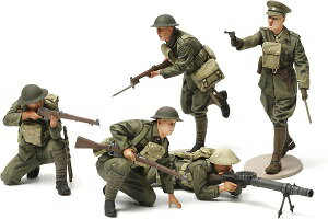 タミヤ 1/35 ミリタリーミニチュアシリーズ No.339 イギリス陸軍 歩兵セット 35339 [問屋取寄]