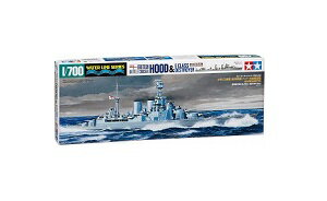 タミヤ 1/700 ウォーターラインシリーズ No.806 イギリス海軍 巡洋戦艦 フッド・E級駆逐 ...