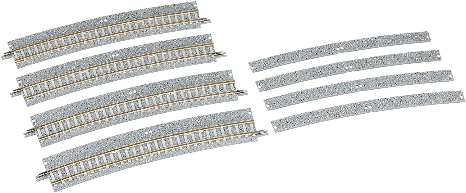 トミーテック TOMIX Nゲージ ワイドPCカーブレール C541-15-WP (F) 4本セット 1770 [問屋取寄]