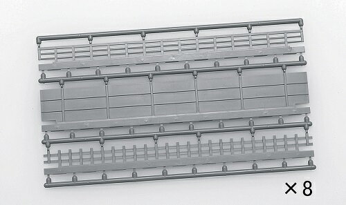 トミーテック TOMIX Nゲージ ワイドレール用 壁C280内 3種 x 8枚入 3081 [問屋取寄]