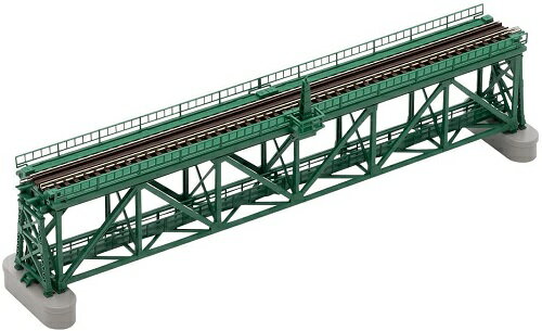 トミーテック TOMIX Nゲージ 上路式単線トラス鉄橋S280 (F) 深緑 (PC橋脚・2本付) 3267 [問屋取寄]