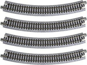 KATO Nゲージ 曲線線路 R348-30° 4本入 20-130 [問屋取寄]