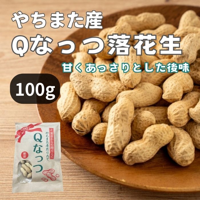 ＜やちまたフーズ＞ 千葉県八街産 Qなっつ 100g おつまみ 厳選 無塩 無添加 高級 ナッツ お ...