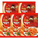 【5袋セット】ヘテ 辛ダンドントッポキスナック 65g 甘ピリ辛味 おやつ スナック 韓国お菓子 韓国食品 ピリ辛 トッポギ おみやげ 韓国