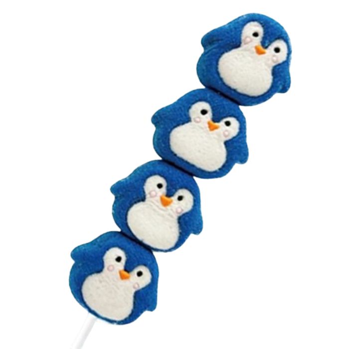 アニマルマシュマロ棒【ペンギン】お菓子 かわいい スイーツ パーティー SNS インスタ映え マシュマロ マシュマロ串