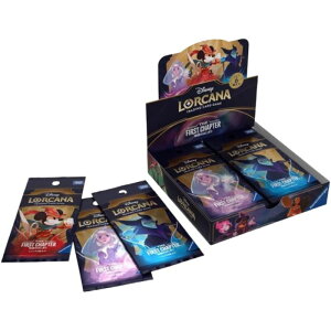 1月25日発売 予約 ディズニー・ロルカナ・TCG 日本語版 ブースターパック THE FIRST CHAPTER 物語のはじまり BOX ボックス トレーディングカード