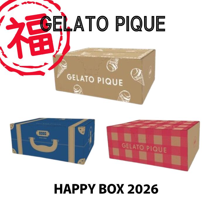 11ȯ ͽ 2026ǯʡ GELATO PIQUE LADY'S SIZE MEN'S SIZE 顼ȥԥ ԥ HAPPY BOX 2026  롼० ʡ 饤 5å ǥ ԥ  졼  ϥåԡܥå