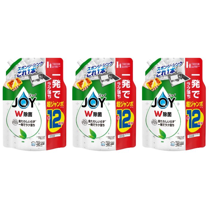 ■　商品説明【商品詳細】 金たわしいらず *1 一発でラク落ちスポンジ・シンク これ1本 *22つの除菌成分で スポンジ除菌緑茶の香りジョイW除菌ボトルと逆さボトルにも！ 閉めて保存できるキャップ付き丸めて捨てやすい約12回分 ※1回分を内...