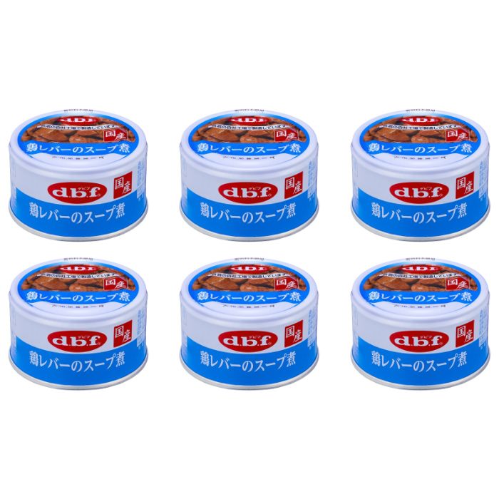 Rakuten - 【6個セット】鶏レバーのスープ煮 85g デビフ 国産 無添加 犬 缶詰 ドッグフード ウェットフード 全年齢対応 トッピング 栄養補給 ごほうび 人気 おすすめ 愛犬