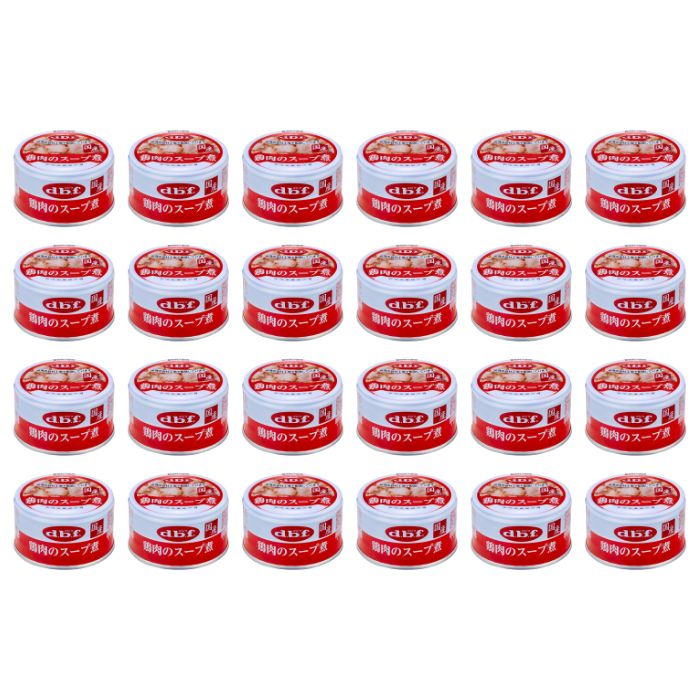 【24個セット】鶏肉のスープ煮 85g デビフ 国産 無添