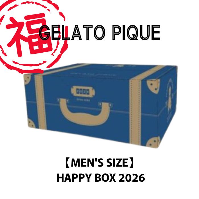 11ȯ ͽ 2026ǯʡ GELATO PIQUE MENS SIZE 顼ȥԥ ԥ HAPPY BOX 롼० ʡ 饤 5å ǥ ԥ  졼  ϥåԡܥå