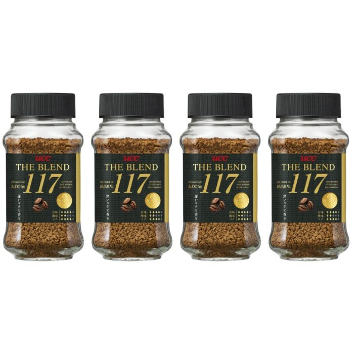 Rakuten - 【4個セット】UCC　ザ・ブレンド 117 瓶 70g インスタントコーヒー インスタント 上島珈琲 コーヒー 美味しい 香り コク