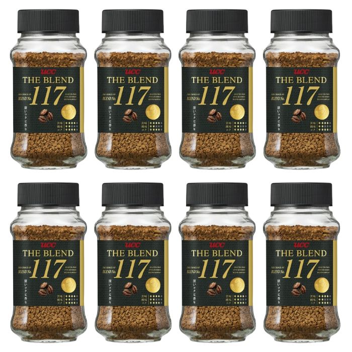 【8個セット】UCC　ザ・ブレンド 117 瓶 70g インスタントコーヒー インスタント 上島珈琲 コーヒー 美味しい 香り コク