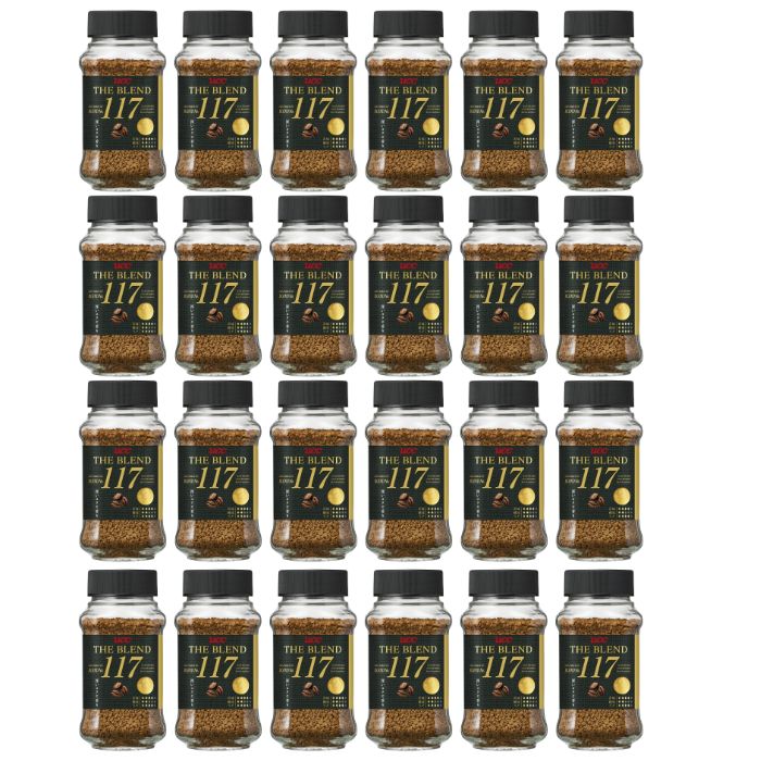Rakuten - 【24個セット/ケース販売】UCC　ザ・ブレンド 117 瓶 70g インスタントコーヒー インスタント 上島珈琲 コーヒー 美味しい 香り コク