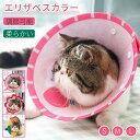 エリザベスカラー ソフト 軽量 柔らかい 猫 ネコ 猫用 ペット用 ペットグッズ ソフトエリザベスカラー ストレス軽減 介護用品 術後 手術 怪我 傷口保護 傷舐め防止 引っ掻き防止 手術後ケア ヘルスケア ひまわり飾り SMLサイズ 東京発送 即納 ネコポス送料無料！【ra47711】 その1