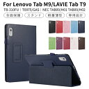 NEC LAVIE Tab T9 ケース LAVIE T0975/GAS 用保護カバーLenovo Tab M9用手帳型レザーケースTAB09/H01 H02収納ポーチ スタンド機能付き ネコポス送料無料！ ra35802