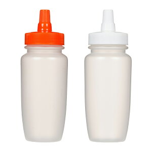 【日本製】はちみつ容器180ml│国産 業務用ローション 食品 調味料 化粧品等の詰め替え 小分け 持ち運び ハチミツボトル はちみつボトル 携帯 シンプル