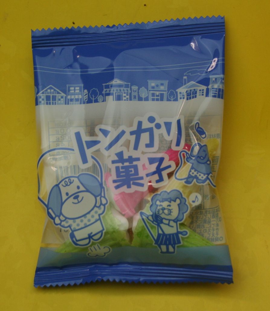 駄菓子のバラ売り　坂製菓　トンガリ菓子　とんがりお菓子