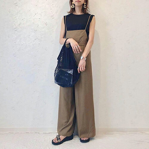 サロペット レディース ワイドパンツ サロペ Vネック オールインワン 体型カバー 大きいサイズ ワンピース パンツ ワンピ 夏 春 シンプル 通勤 着痩せ きれいめ 大人女子 OL 日常 オフィス お洒落 上品 ゆったり 20代 30代 40代 50代 旅行 海 サロペット レディース ワイドパンツ サロペ Vネック オールインワン 体型カバー 大きいサイズ ワンピース パンツ ワンピ 夏 春 シンプル 通勤 着痩せ きれいめ 大人女子 OL 日常 オフィス お洒落 上品 ゆったり 20代 30代 40代 50代 旅行 海