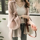 カーディガン レディース UVカット シャツ UVパーカー ゆったり 薄手 長袖 サマーカーディガン ラッシュガード 春 夏 トップス 日焼け 冷房対策 シンプ...