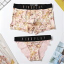 ペア 下着 カップル メンズ 下着 レディース セクシー ペア パンツ ヒップ ハンガー 女性 ショーツ カップル お揃い 下着 おもしろ ペアルック カップル...
