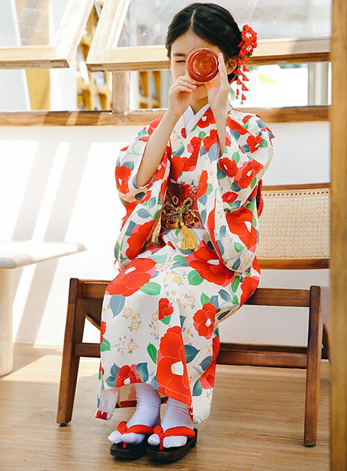 子供浴衣 浴衣単品 キッズ浴衣 女の子 和服 和装 着物 単品 子供 キッズ かわいい ...