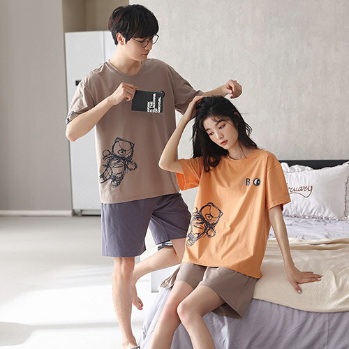 パジャマ ペアパジャマ カップルパジャ パジャマ 大きいサイズ レディース メンズ ルームウェア 半袖 上下セット ナイトウェア 部屋着 ギフト セットアップ かわいい プレゼント 春夏 上品 彼氏 彼女 お揃い お祝い 寝間着 寝巻き 送料無料