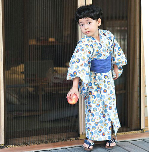 楽天YOYOSHOP子供浴衣 浴衣セット キッズ浴衣 帯 男の子 和装 和服 子供 キッズ かわいい おしゃれ 夏祭り お祭り おまつり 花火大会 七五三 80 90 100 110 120 130 140 150 160 送料無料