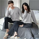 ペア パジャマ カップル ペア 長袖 ルームウェア ペアパジャマ 春夏 結婚祝い プレゼント ペアパジャマ 大きいサイズ お祝い カップル ペア パジャマ ギフ...
