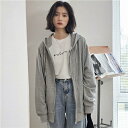 ジップパーカー レディース ブランド 春秋 スウェット パーカー 韓国風 おしゃれ パーカー 大きい サイズ 人気 ジャケット スポーツ コーデ 長袖 スウェッ...