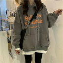 パーカー レディース 冬 長袖 スウェット 春秋 パーカー ブランド 韓国風 ビッグパーカー おしゃれ カジュアル パーカー 大きい サイズ 人気 ジャケット ...