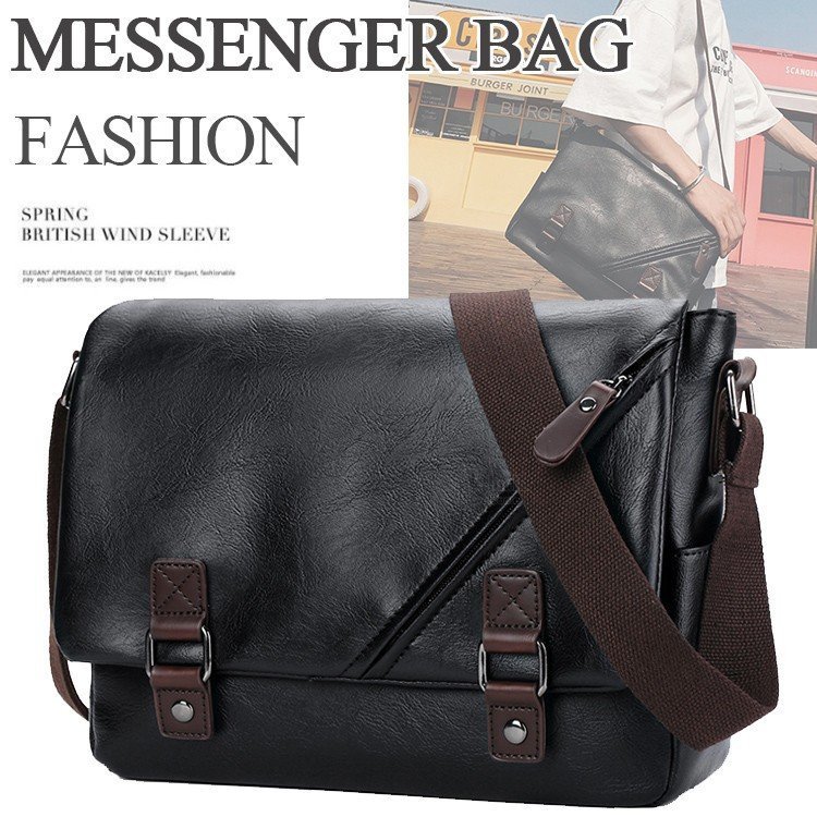 メンズ 斜めがけ ショルダーバッグ ビジネスバック ボディバッグ 斜めがけバック 2Way ワンショルダー 人気のサムネイル