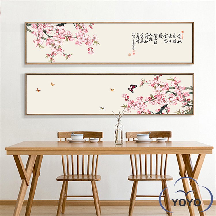 壁掛け 壁絵 インテリア アートパネル アートボード リビング 寝室 ダイニング フラワー 梅 竹 スクエ..