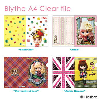 【ゆうパケット発送】ブライスA4クリアファイル Blythe A4 Clear file リズビバーチェ LizVivace